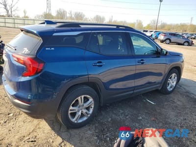 Trzecie zdjęcie samochodu z tyłu: 2019 GMC TERRAIN SLE VIN:3GKALMEV1KL331851 - miniatura