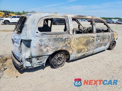 Trzecie zdjęcie samochodu z tyłu: 2016 DODGE GRAND CARAVAN SE VIN:2C4RDGBG8GR161713 - miniatura