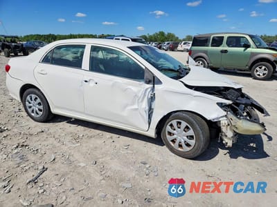 Czwarte zdjęcie samochodu z boku: 2010 TOYOTA COROLLA LE VIN:1NXBU4EE0AZ293588 - miniatura