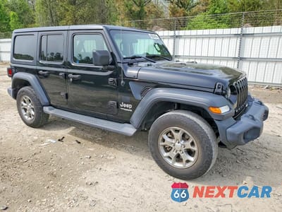 Czwarte zdjęcie samochodu z boku: 2020 JEEP WRANGLER UNLIMITED SPORT VIN:1C4HJXDG7LW250322 - miniatura