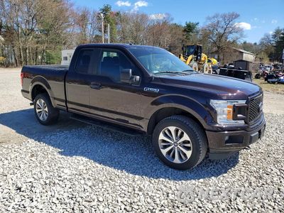 Czwarte zdjęcie samochodu z boku: 2018 FORD F150 SUPER CAB VIN:1FTFX1EG5JKD11625 - miniatura
