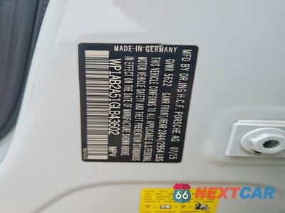 Zdjęcie 13 z 13 samochodu: 2016 PORSCHE MACAN S VIN:WP1AB2A51GLB43602 - miniatura