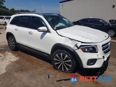 Czwarte zdjęcie samochodu z boku: 2021 MERCEDES-BENZ GLB 250 VIN:W1N4M4GB4MW154887 - miniatura