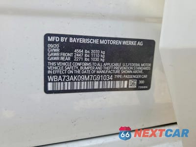 Zdjęcie 12 z 12 samochodu: 2021 BMW 228XI VIN:WBA73AK09M7G91034 - miniatura