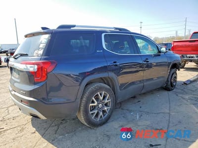 Trzecie zdjęcie samochodu z tyłu: 2021 GMC ACADIA SLE VIN:1GKKNRL43MZ225693 - miniatura