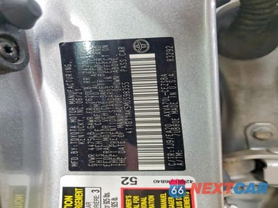 Zdjęcie 12 z 12 samochodu: 2021 TOYOTA CAMRY LE VIN:4T1G11AK5MU598355 - miniatura