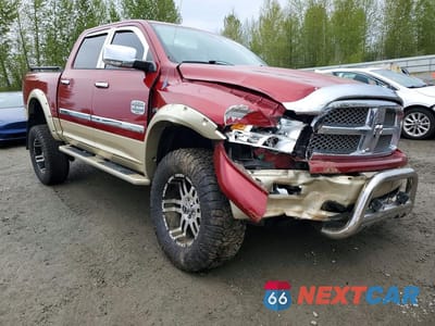 Czwarte zdjęcie samochodu z boku: 2012 DODGE RAM 1500 LONGHORN VIN:1C6RD7PT6CS255045 - miniatura