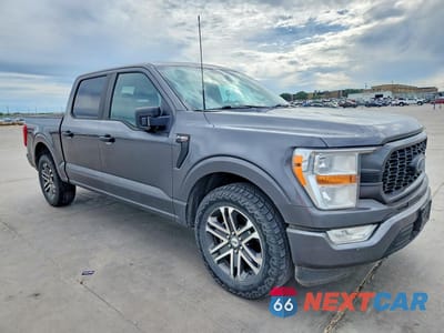 Czwarte zdjęcie samochodu z boku: 2022 FORD F150 SUPERCREW VIN:1FTEW1CP5NKD20963 - miniatura