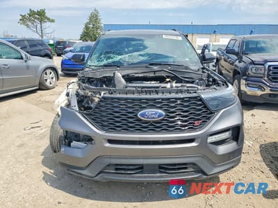 Piąte zdjęcie samochodu w środku: 2021 FORD EXPLORER ST VIN:1FM5K8GC6MGB58978 - miniatura