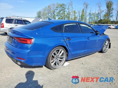 Trzecie zdjęcie samochodu z tyłu: 2019 AUDI A5 PREMIUM PLUS S-LINE VIN:WAUENCF55KA016880 - miniatura