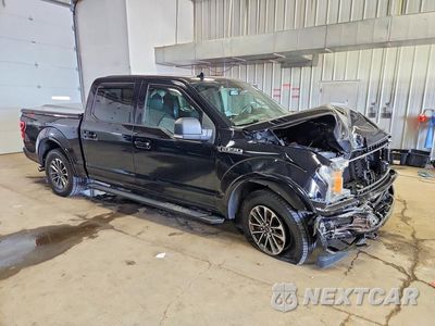 Czwarte zdjęcie samochodu z boku: 2018 FORD F150 SUPERCREW VIN:1FTEW1EP3JFC61220 - miniatura