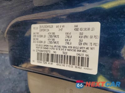 Zdjęcie 13 z 13 samochodu: 2007 DODGE RAM 3500 VIN:3D7MX38AX7G783772 - miniatura