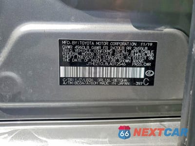 Zdjęcie 13 z 13 samochodu: 2020 LEXUS GS 350 F SPORT VIN:JTHEZ1CL8LA012546 - miniatura