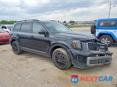 Czwarte zdjęcie samochodu z boku: 2023 KIA TELLURIDE EX X-LINE VIN:5XYP3DGC1PG356538 - miniatura