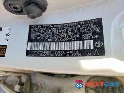 Zdjęcie 12 z 12 samochodu: 2010 TOYOTA PRIUS II VIN:JTDKN3DU0A0082676 - miniatura