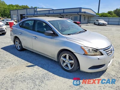 Czwarte zdjęcie samochodu z boku: 2013 NISSAN SENTRA S VIN:3N1AB7AP8DL670331 - miniatura
