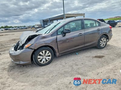 2012 HONDA CIVIC LX 19XFB2F59CE013649 - główne zdjęcie licytacji z USA - miniatura