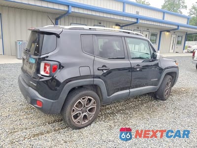 Trzecie zdjęcie samochodu z tyłu: 2016 JEEP RENEGADE LIMITED VIN:ZACCJBDT7GPD52264 - miniatura