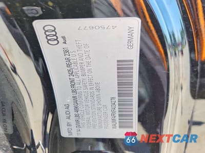 Zdjęcie 12 z 12 samochodu: 2015 AUDI A5 PREMIUM PLUS VIN:WAUMFAFRXFA034278 - miniatura