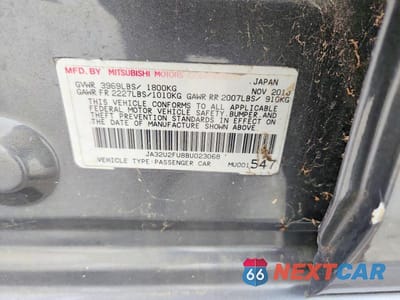 Zdjęcie 12 z 12 samochodu: 2011 MITSUBISHI LANCER ES VIN:JA32U2FU8BU023068 - miniatura