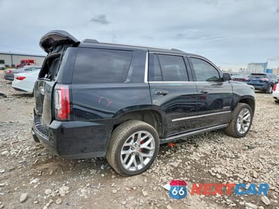 Trzecie zdjęcie samochodu z tyłu: 2019 GMC YUKON DENALI VIN:1GKS2CKJ2KR362697 - miniatura