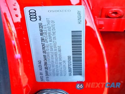Zdjęcie 12 z 12 samochodu: 2016 AUDI A3 PREMIUM VIN:WAUB8GFF7G1074393 - miniatura