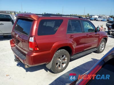 Trzecie zdjęcie samochodu z tyłu: 2006 TOYOTA 4RUNNER LIMITED VIN:JTEBT17R368032067 - miniatura