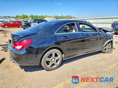 Trzecie zdjęcie samochodu z tyłu: 2014 MERCEDES-BENZ CLA 250 VIN:WDDSJ4EB3EN114761 - miniatura