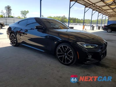 Czwarte zdjęcie samochodu z boku: 2022 BMW 430I VIN:WBA53AP01NCK00347 - miniatura