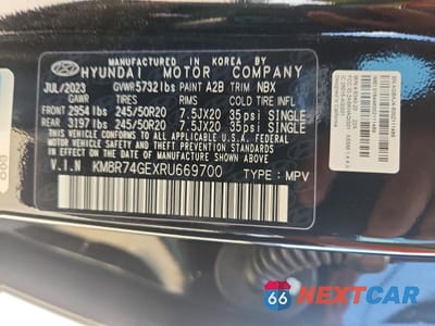 Zdjęcie 12 z 12 samochodu: 2024 HYUNDAI PALISADE CALLIGRAPHY VIN:KM8R74GEXRU669700 - miniatura