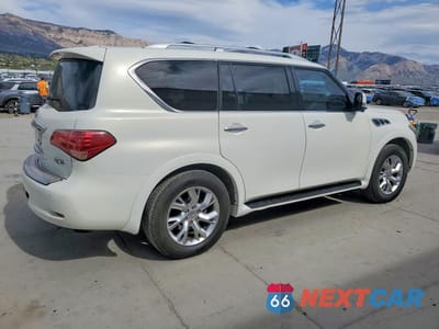 Trzecie zdjęcie samochodu z tyłu: 2012 INFINITI QX56 BASE VIN:JN8AZ2NE1C9021776 - miniatura
