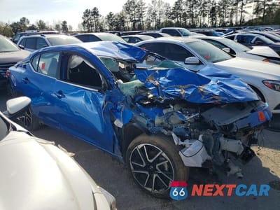 Czwarte zdjęcie samochodu z boku: 2025 NISSAN SENTRA SR VIN:3N1AB8DV1SY309412 - miniatura