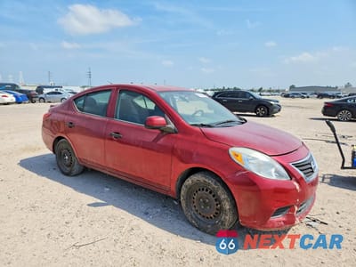 Czwarte zdjęcie samochodu z boku: 2014 NISSAN VERSA 1.6 SV VIN:3N1CN7AP7EL867105 - miniatura