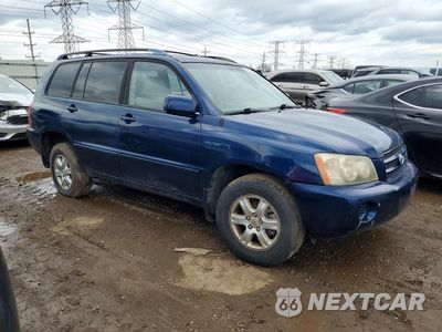 Czwarte zdjęcie samochodu z boku: 2003 TOYOTA HIGHLANDER BASE VIN:JTEHF21A730154368 - miniatura