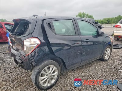 Trzecie zdjęcie samochodu z tyłu: 2022 CHEVROLET SPARK 1LT VIN:KL8CD6SA0NC017406 - miniatura