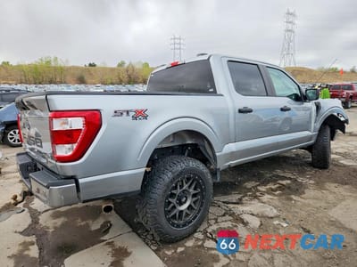 Trzecie zdjęcie samochodu z tyłu: 2023 FORD F150 SUPERCREW VIN:1FTFW1E54PKG20772 - miniatura