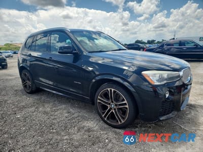 Czwarte zdjęcie samochodu z boku: 2017 BMW X3 XDRIVE35I VIN:5UXWX7C54H0S19799 - miniatura