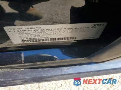 Zdjęcie 12 z 12 samochodu: 2017 AUDI A8 L QUATTRO VIN:WAU44AFD0HN017897 - miniatura