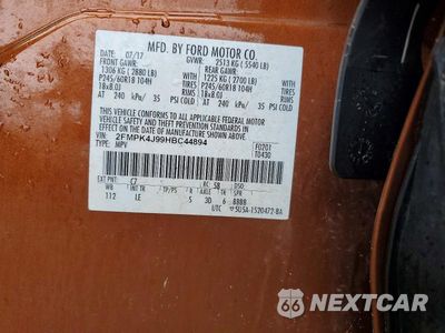 Zdjęcie 12 z 12 samochodu: 2017 FORD EDGE SEL VIN:2FMPK4J99HBC44894 - miniatura