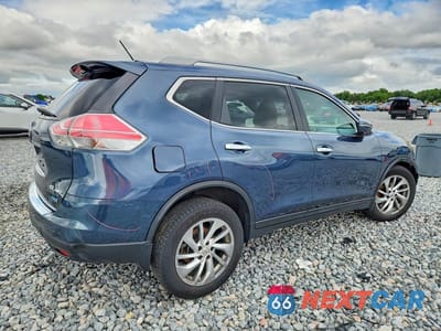 Trzecie zdjęcie samochodu z tyłu: 2014 NISSAN ROGUE S VIN:5N1AT2MV4EC813565 - miniatura