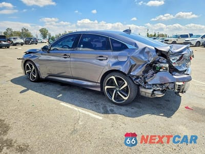 Drugie zdjęcie samochodu z przodu: 2020 HONDA ACCORD SPORT VIN:1HGCV1F38LA065460 - miniatura