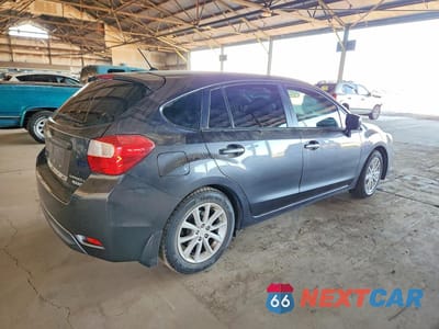 Trzecie zdjęcie samochodu z tyłu: 2013 SUBARU IMPREZA PREMIUM VIN:JF1GPAC61D2874437 - miniatura