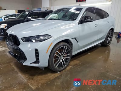 2024 BMW X6 M60I 5UX43EX04R9T77479 - główne zdjęcie licytacji z USA - miniatura