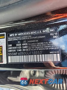 Zdjęcie 12 z 12 samochodu: 2016 MERCEDES-BENZ C 450 4MATIC AMG VIN:55SWF6EB0GU115553 - miniatura
