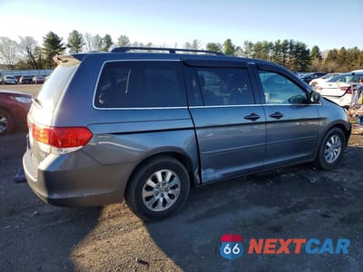 Trzecie zdjęcie samochodu z tyłu: 2010 HONDA ODYSSEY EXL VIN:5FNRL3H73AB100629 - miniatura