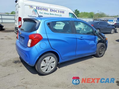 Trzecie zdjęcie samochodu z tyłu: 2018 CHEVROLET SPARK LS VIN:KL8CB6SA3JC449715 - miniatura