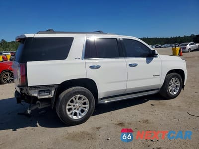 Trzecie zdjęcie samochodu z tyłu: 2015 GMC YUKON SLE VIN:1GKS1AKC7FR666154 - miniatura
