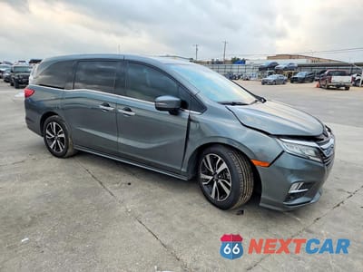 Czwarte zdjęcie samochodu z boku: 2018 HONDA ODYSSEY ELITE VIN:5FNRL6H93JB060748 - miniatura