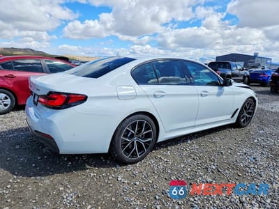 Trzecie zdjęcie samochodu z tyłu: 2021 BMW 540 XI VIN:WBA73BJ05MCH33682 - miniatura