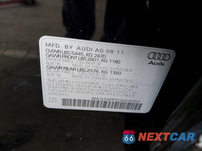 Zdjęcie 12 z 12 samochodu: 2012 AUDI Q5 PREMIUM PLUS VIN:WA1LFAFP2CA026050 - miniatura